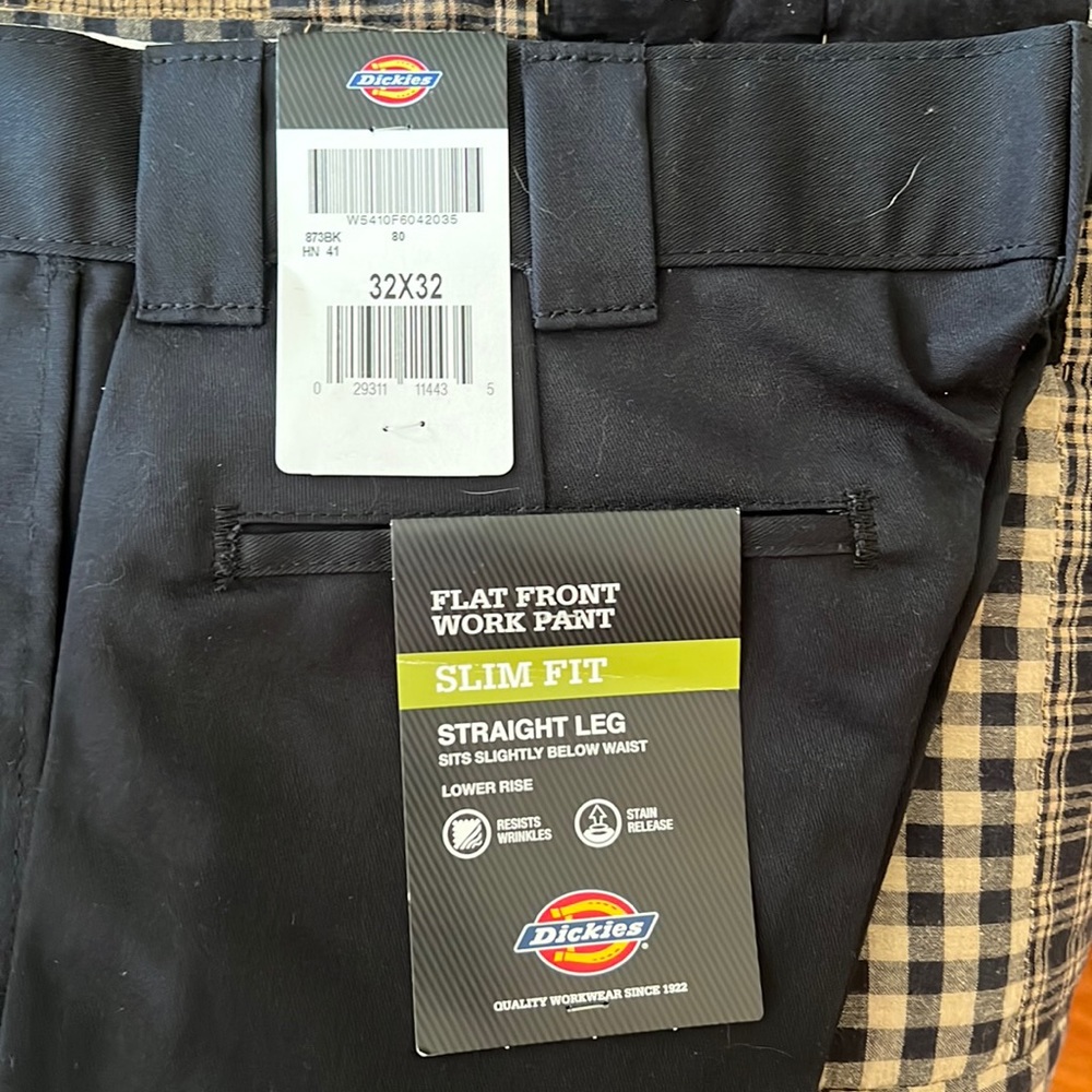 Dickies work pants size 32X32 slim straight